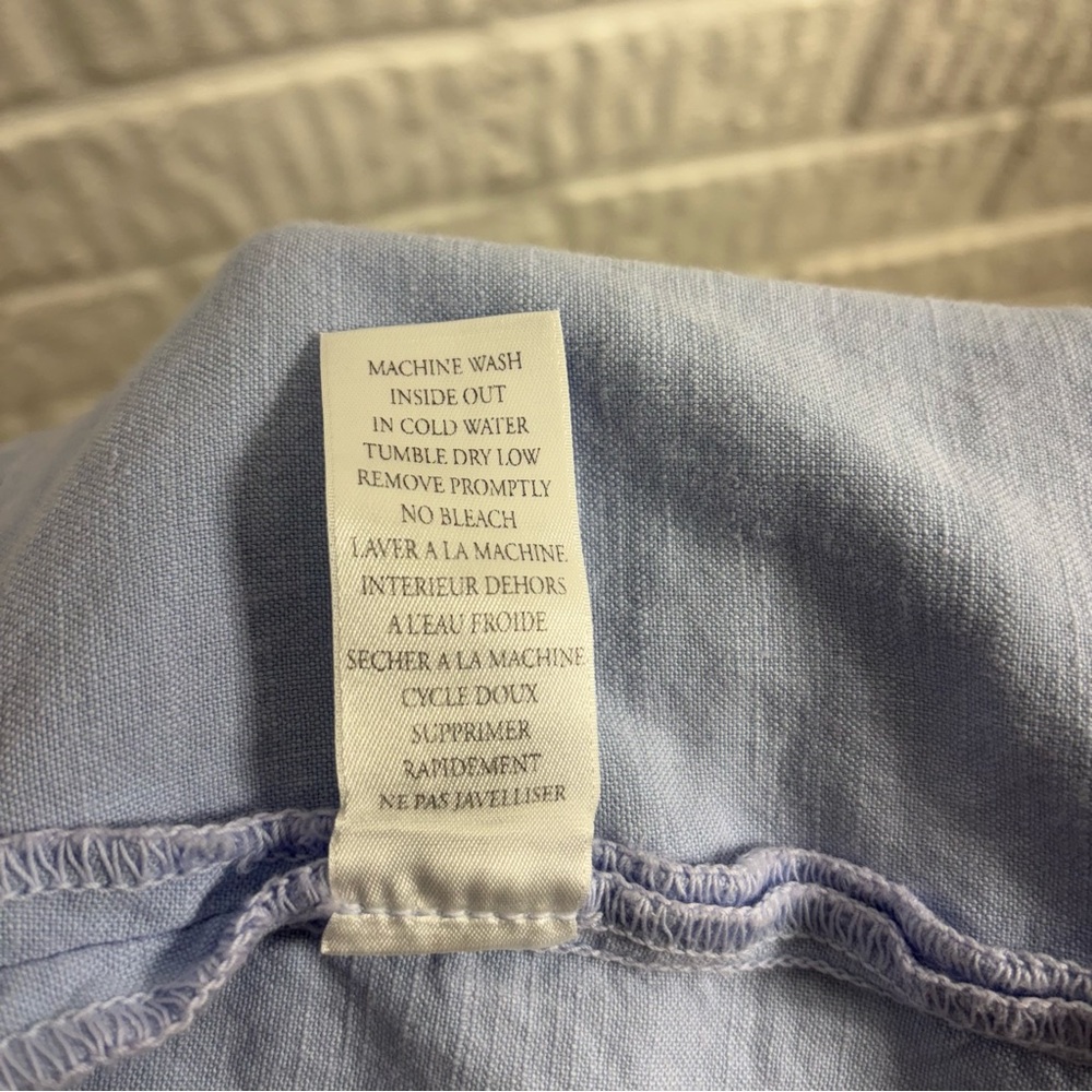 Frank & Eileen Kinsale Pant Light Blue 6 - Picture 5 of 5